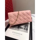 LADY DIOR CALFSKIN WALLET M9001 pink JH07339GB12