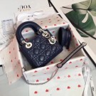 MINI LADY DIOR-TAS VAN LAMSLEER CAL44500 blue JH07346Ph61