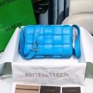 Replica 1:1 Bottega Veneta PADDED CASSETTE BAG 591970 blue JH09174YC47