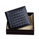 Replica Bottega Veneta Intrecciato Nappa Wallet BV6815 Black JH09319wr22