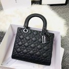 Replica Fashion MINI LADY DIOR BAG CALFSKIN M0579S black JH07510Wi77