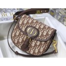 Replica SMALL DIOR BOBBY BAG Brown Dior Oblique Jacquard M9317U JH06879EX20