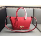 Valentino Tote Bag Original Leather 0472 red JH09890Je99