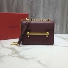 VALENTINO Uptown shoulder bag 3196 dark red JH09761fH28