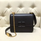 VALENTINO VLOCK Origianl leather shoulder bag 0908 black JH09551SS70