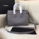 Yves Saint Laurent Classic Tote Bag 398709 Grey JH08342Iw51