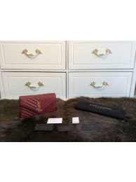 2015 Yves Saint Laurent new model fashion shoulder bags caviar 26578 burgundy JH08417vj67