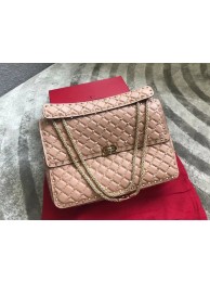 AAA VALENTINO Spike quilted leather large shoulder bag 0027 pink JH09862im52