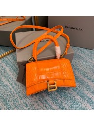 Balenciaga Hourglass XS Top Handle Bag 28331S orang JH09368bT70