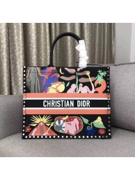 Best DIOR BOOK TOTE BAG IN MULTI-COLOURED CALFSKIN M1286 JH07487zE83