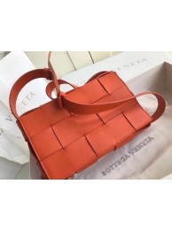 Bottega Veneta Sheepskin Weaving Original Leather 578004 orange JH09277fo19