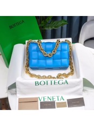 Cheap Bottega Veneta THE CHAIN CASSETTE Expedited Delivery 631421 blue JH09217YU36