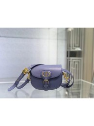 Cheap SMALL DIOR BOBBY BAG Gray Box Calfskin Gray Box Calfskin M9317 blue JH06922pG43