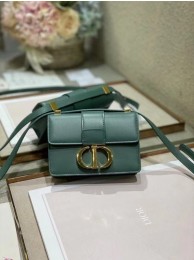 Copy DIOR 30 MONTAIGNE BAG Calfskin mini M9204U green JH06766NX87