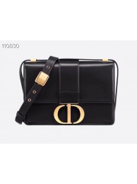 Dior 30 MONTAIGNE CALFSKIN BAG M9203 black JH07268oN21