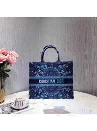 DIOR BOOK TOTE BAG VAN GEBORDUURD CANVAS M1286ZBE JH07353vb27