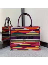 DIOR BOOK TOTE Multicolor D-Stripes Embroidery M1287Z JH06786kg81