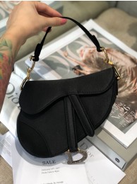 Dior SADDLE SATIN MINI BAG M447S Black JH07241ff76