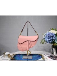 Dior SADDLE-TAS VAN KALFSLEER M0446C pink JH07331GJ97