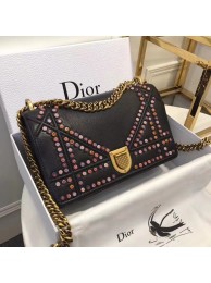 Dior SMALL DIORAMA BAG CALFSKIN M0422 black JH07506SL88