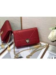 DIORAMA CALFSKIN CLUTCH M49P red JH07056Fs54