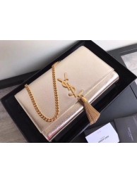 Fake Best SAINT LAURENT Kate crystal monogram A9288 Gold JH08005vH80