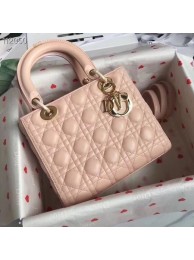 First-class Quality LADY DIOR LAMBSKIN BAG CAL44550 pink JH07215gc84