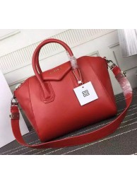 Givenchy Antigona Bag Calfskin Leather G66552 Red JH09044cm95