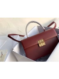 Givenchy Calfskin tote 2020 Burgundy JH09006Li93