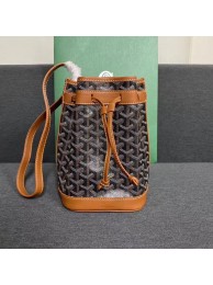 Goyard petit flot drawstring Bag G6959 black&brown JH06641tF12