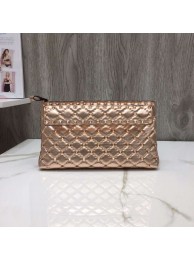 High Quality VALENTINO leather clutch 0125 Rose Gold JH09725My83