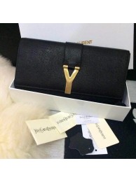 Imitation Best 2015 Yves Saint Laurent new model clutch 30210-1 black JH08405gt75