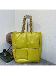 Imitation Bottega Veneta THE CHAIN TOTE 631257 CORN JH09156dP73