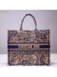 Imitation DIOR BOOK TOTE BAG TOILE DE JOUY M1286ZT blue JH07395vK93