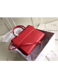 Imitation GIVENCHY Horizon leather shoulder bag 95828 red JH09048Yx32