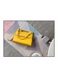 Imitation GIVENCHY Whip large leather shoulder bag 37101 yellow JH09027fJ59