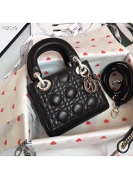 Imitation MINI LADY DIOR-TAS VAN LAMSLEER CAL44500 black JH07235EB28