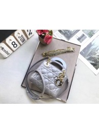 Imitation MINI LADY DIOR-TAS VAN LAMSLEER M15P grey JH07357qN69