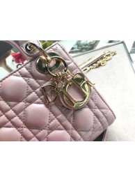 Imitation MINI LADY DIOR-TAS VAN LAMSLEER M15P pink JH07358HE81