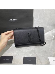 Imitation Saint Laurent Monogramme Cross-body Shoulder Bag Y364021 black JH07733Sn26