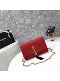 Imitation Yves Saint Laurent Monogramme Cross-body Shoulder Bag L2819 red JH08255LQ13