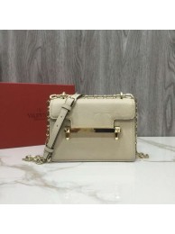 Knockoff 1:1 VALENTINO Uptown shoulder bag 3196 creamy-white JH09760Pf97