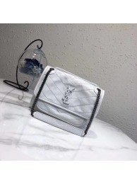 Knockoff AAA Yves Saint Laurent MINI Niki Chain Bag 498893 white JH08042nQ90