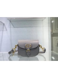 Knockoff SMALL DIOR BOBBY BAG Gray Box Calfskin Gray Box Calfskin M9317 JH06924Jz41