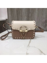 Knockoff Valentino Original Leather cross-body bag 0936M pink&white JH09874Jz41