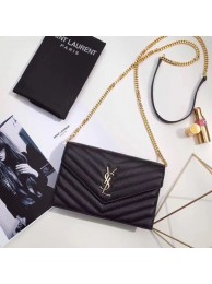 Knockoff Yves Saint Laurent hot style shoulder bag 393953 black JH08223xd98