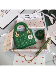 MINI LADY DIOR-TAS VAN LAMSLEER CAL44500 green JH07345Op64