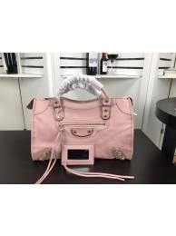 Replica Balenciaga The City Handbag Sheepskin 084334 pink JH09445Pg26