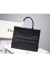 Replica DIOR BOOK TOTE BAG IN MULTI-COLOURED CALFSKIN M1286 black JH07441vX33