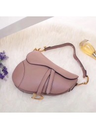 Replica Dior MINI SADDLE BAG IN PINK CALFSKIN M0447 pink JH07465jT29